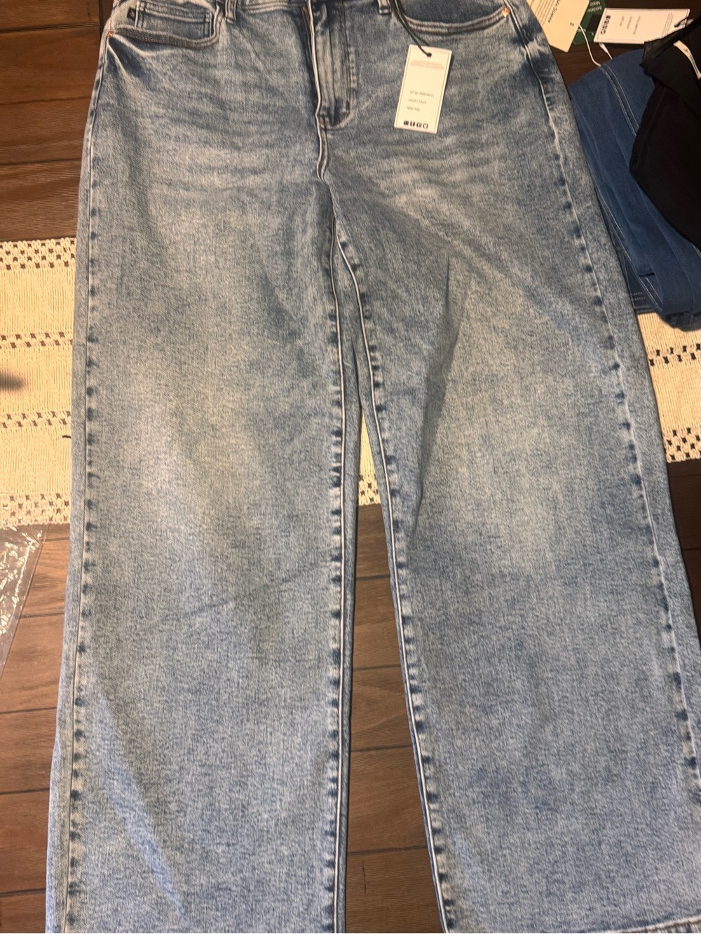 Judy Blue Classic High-Rise Straight Leg Women Jeans - Light Blue